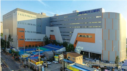 로지스팟한록 본사 전경